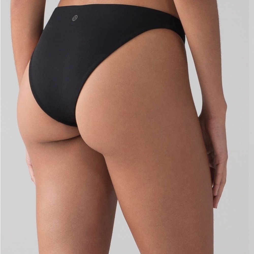 Lululemon Uncharted Waters Bottom - Classic Black Bikini Bottom - Picture 4 of 4